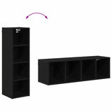Hanging Cabinet with Shelf Riga Black Oak 30 x 29,5 x 100 cm - Extra Image