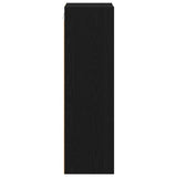 Hanging Cabinet Black Oak 30 x 29,5 x 100 cm Engineered Wood