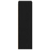 Hanging Cabinet with Shelf Riga Black Oak 30 x 29,5 x 100 cm - Rear View