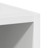 Hanging Cabinet Riga White 40 x 29,5 x 100 cm Engineered Wood - Low Angle