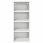 Hanging Cabinet White 40 x 29,5 x 100 cm Engineered Wood