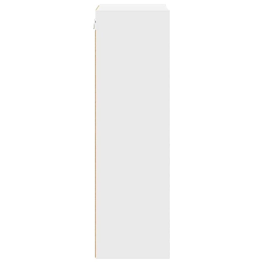 Hanging Cabinet White 40 x 29,5 x 100 cm Engineered Wood