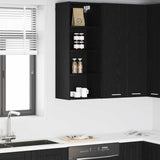 Hanging Cabinet with Shelf Riga Black Oak 40 x 29,5 x 100 cm