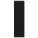 Hanging Cabinet Black Oak 40 x 29,5 x 100 cm Engineered Wood