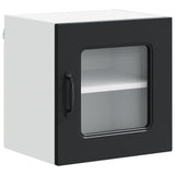 Dishwasher Panel Kalmar Black 40 x 31 x 40 cm Engineered Wood - Front View