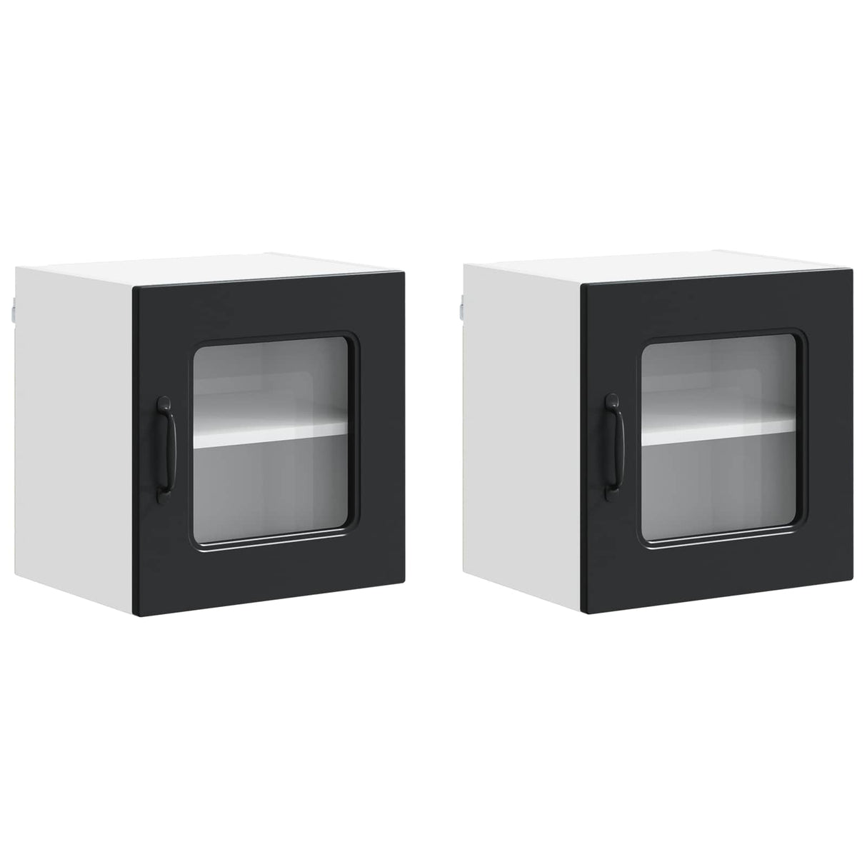 Dishwasher Panel Kalmar 2 pcs Black 40 x 31 x 40 cm