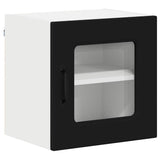 Kitchen Wall Cabinet with Shelf 2 pcs Black 40 x 31 x 40 cm - 45-Degree Angle