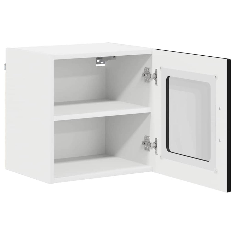 Dishwasher Panel Kalmar 2 pcs Black Engineered Wood