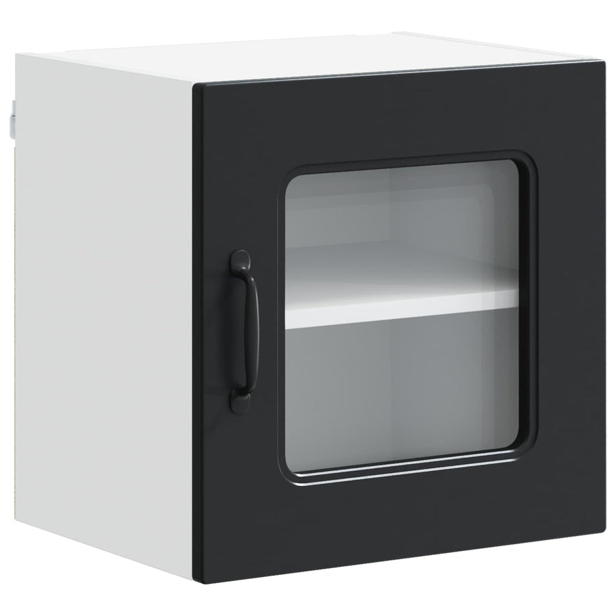 Dishwasher Panel Kalmar 2 pcs Black Engineered Wood