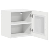 Kitchen Wall Cabinet 2 pcs High Gloss White 40 x 31 x 40 cm - Rear View