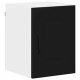 Kitchen Wall Cabinet Black 30 x 31 x 40 cm Engineered Wood - Front View