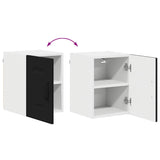 Kitchen Wall Cabinet Black 30 x 31 x 40 cm Engineered Wood - Extra Image