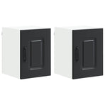 Dishwasher Panel Kalmar 2 pcs Black Engineered Wood