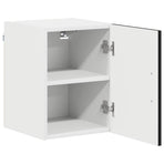 Dishwasher Panel Kalmar 2 pcs Black Engineered Wood