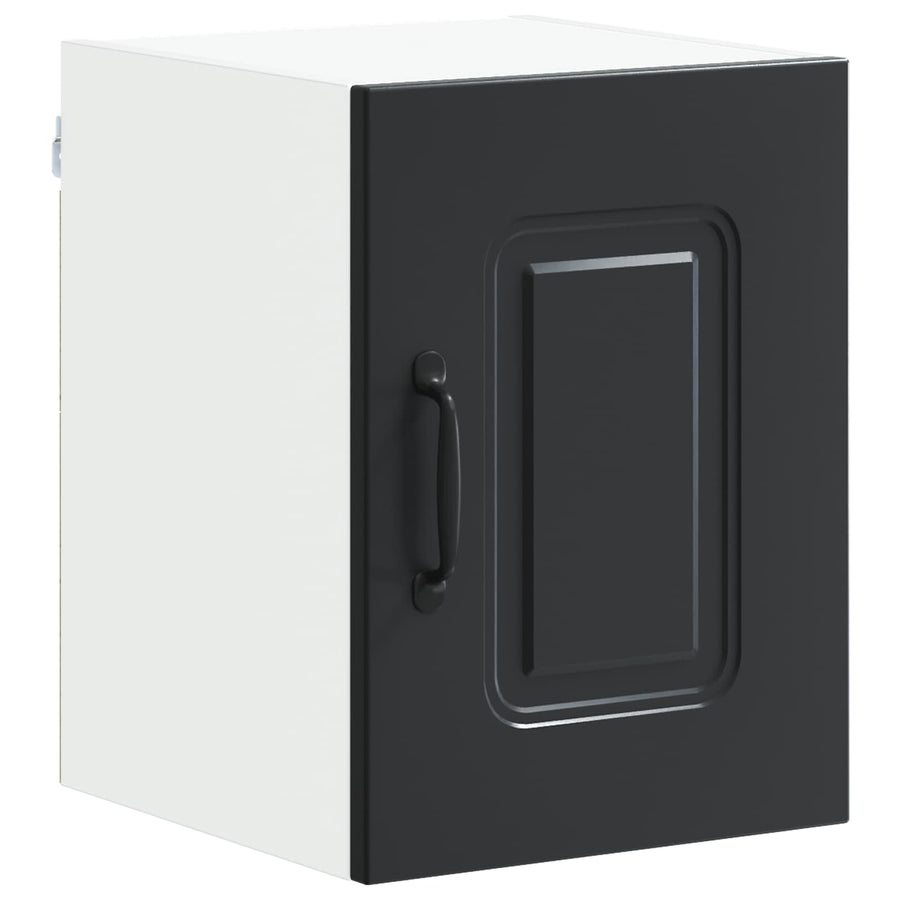 Dishwasher Panel Kalmar 2 pcs Black Engineered Wood