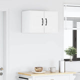 Kitchen Wall Cabinet with Door High Gloss White 30 x 31 x 40 cm - Top-Down View