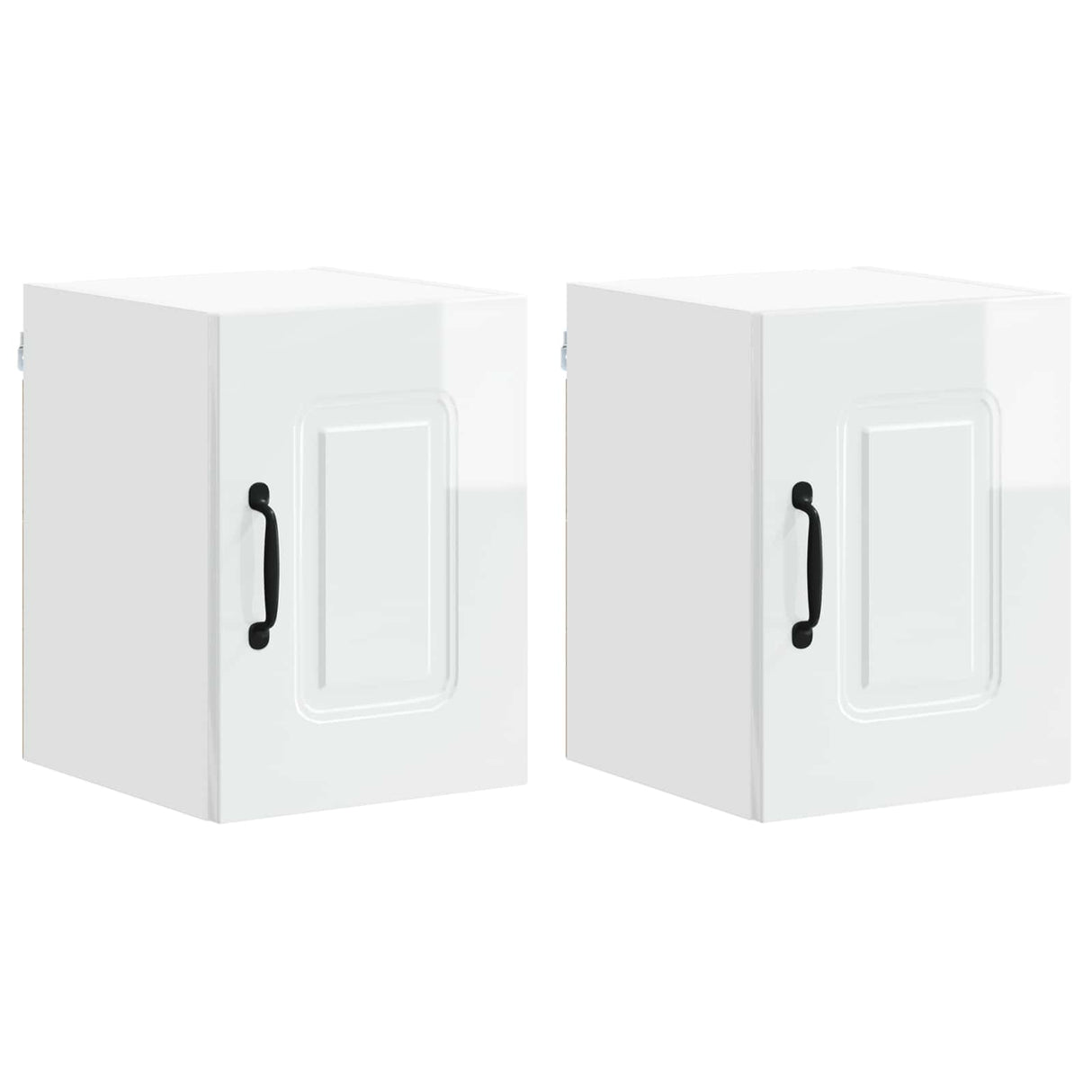 Dishwasher Panel Kalmar 2 pcs High Gloss White 30 x 31 x 40 cm