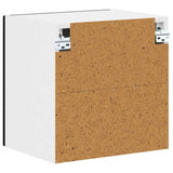 Kitchen Wall Cabinet Black 40 x 31 x 40 cm Engineered Wood - Low Angle