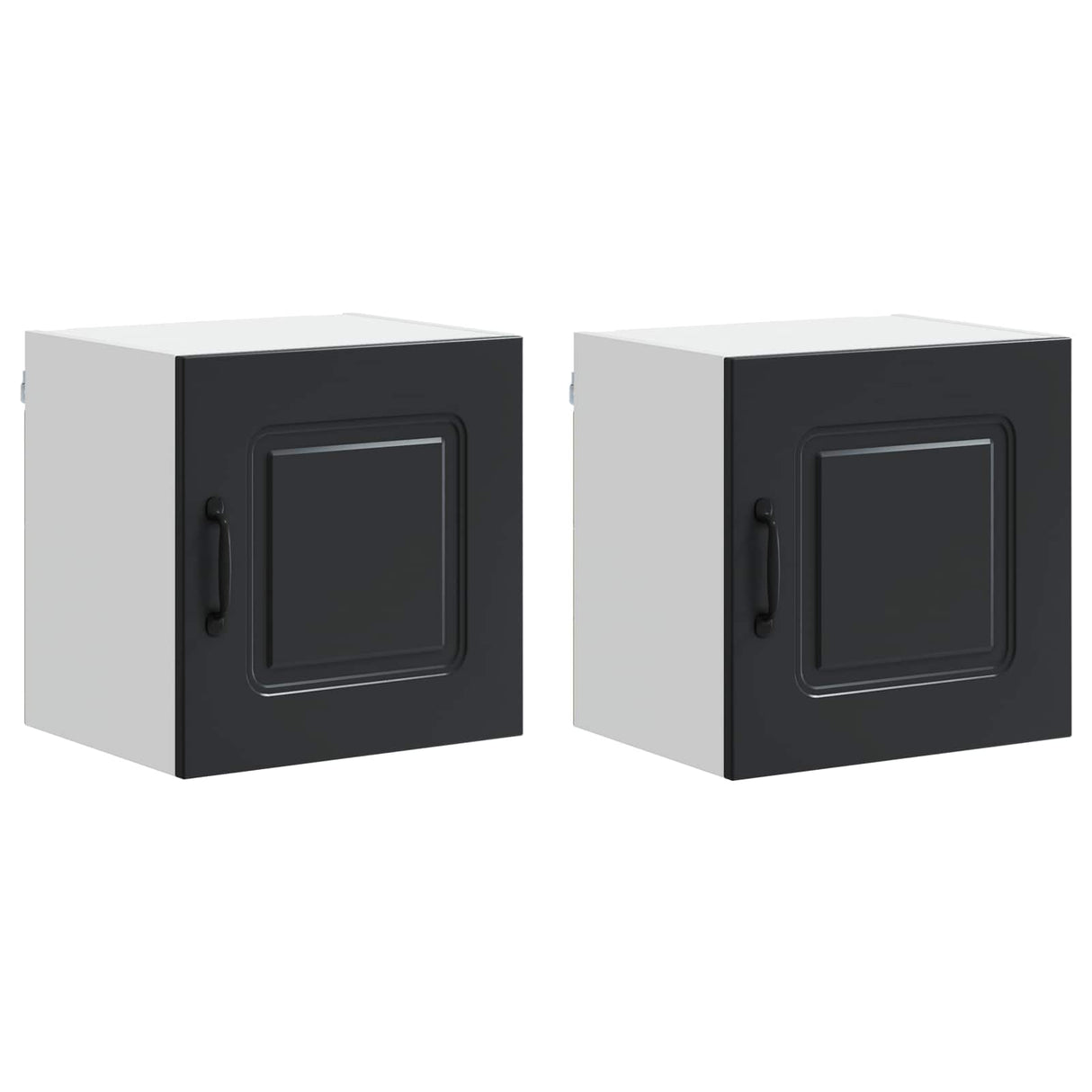 Dishwasher Panel Kalmar 2 pcs Black 40 x 31 x 40 cm