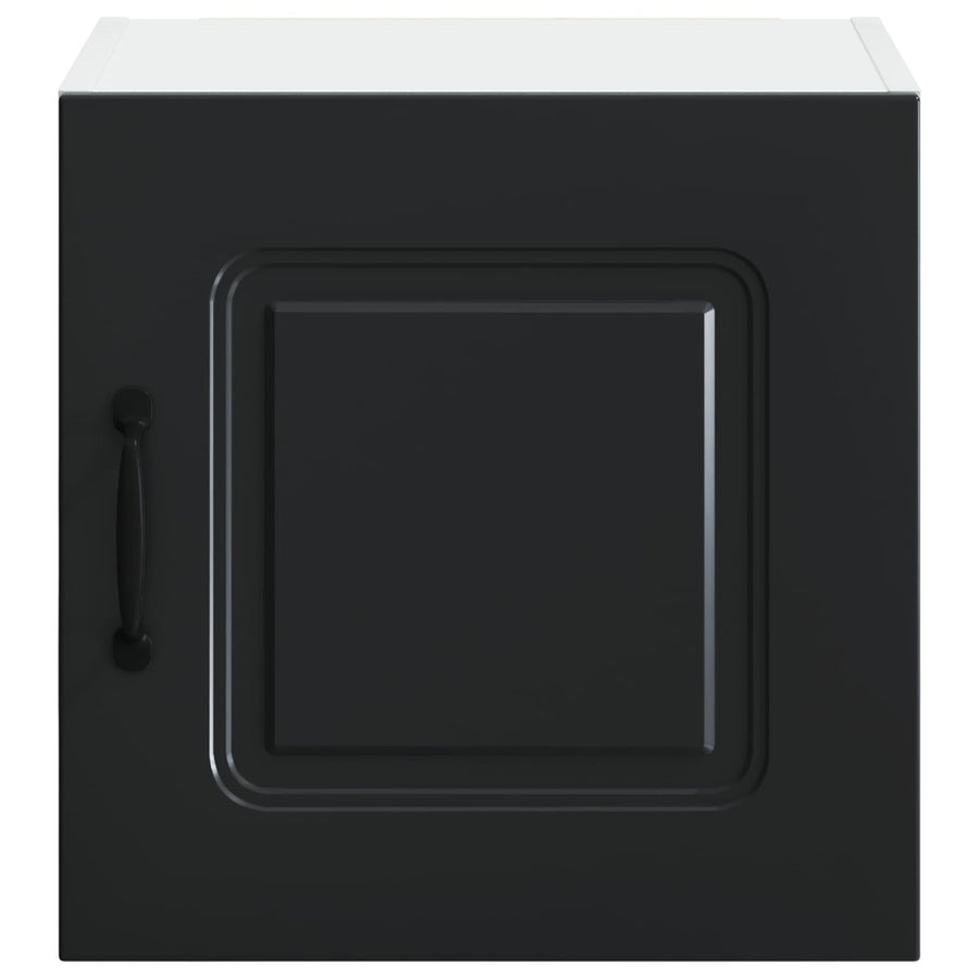 Dishwasher Panel Kalmar 2 pcs Black Engineered Wood