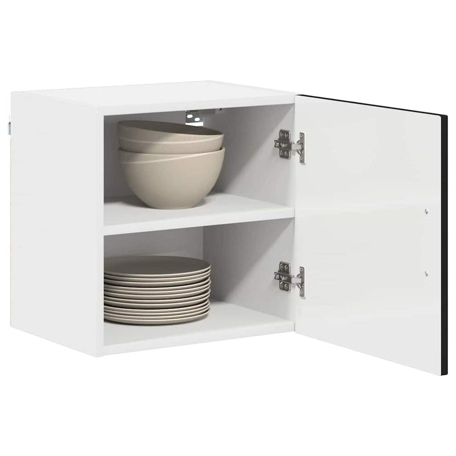Dishwasher Panel Kalmar 2 pcs Black Engineered Wood