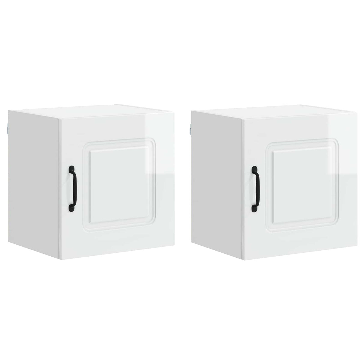 Dishwasher Panel Kalmar 2 pcs High Gloss White 40 x 31 x 40 cm