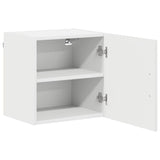 Kitchen Wall Cabinet 2 pcs High Gloss White 40 x 31 x 40 cm - Rear View