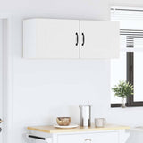 Kitchen Wall Cabinet with Shelf 2 pcs White 50 x 31 x 40 cm - Top-Down View