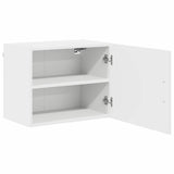 Kitchen Wall Cabinet with Shelf 2 pcs White 50 x 31 x 40 cm - Rear View