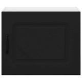 Kitchen Wall Cabinet with Shelf 2 pcs Black 50 x 31 x 40 cm - Close-Up Angle