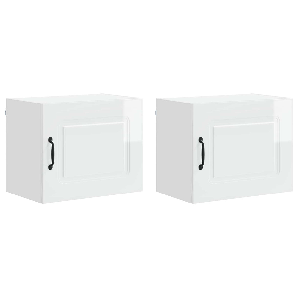 Dishwasher Panel Kalmar 2 pcs High Gloss White 50 x 31 x 40 cm