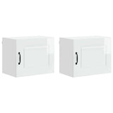 Dishwasher Panel Kalmar 2 pcs High Gloss White 50 x 31 x 40 cm - Front View