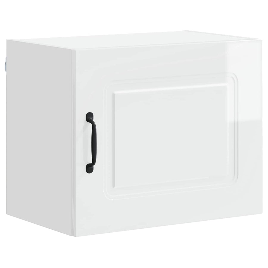 Dishwasher Panel Kalmar 2 pcs High Gloss White Engineered Wood