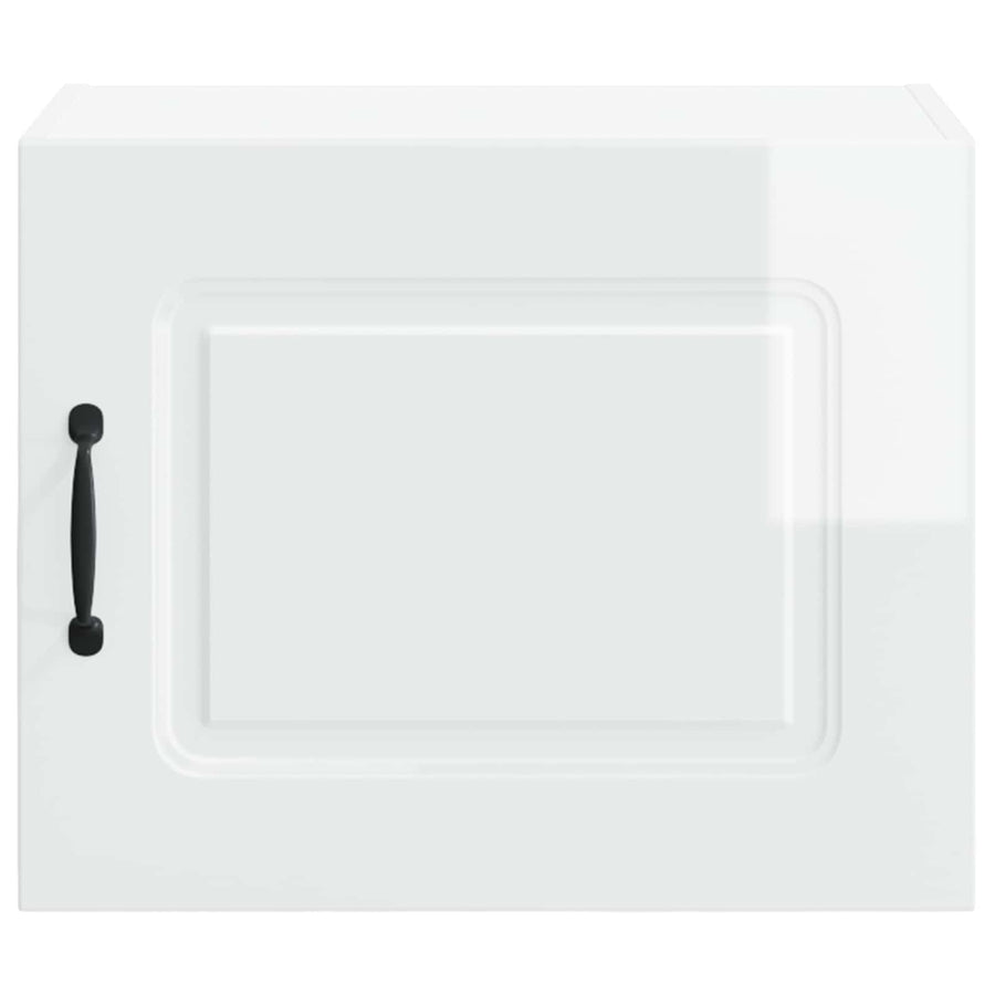 Dishwasher Panel Kalmar 2 pcs High Gloss White Engineered Wood