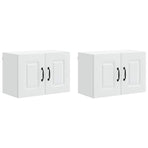 Dishwasher Panel Kalmar 2 pcs White Engineered Wood