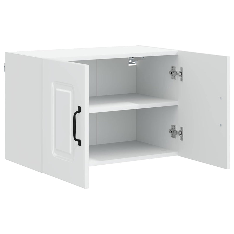 Dishwasher Panel Kalmar 2 pcs White Engineered Wood
