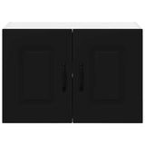Kitchen Wall Cabinet Black 60 x 31 x 40 cm Engineered Wood - Rear View
