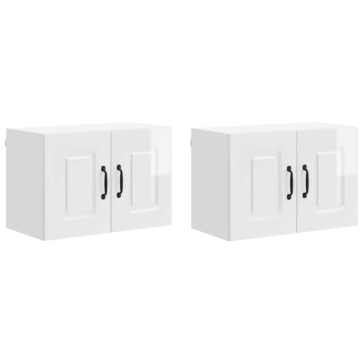 Dishwasher Panel Kalmar 2 pcs High Gloss White 60 x 31 x 40 cm
