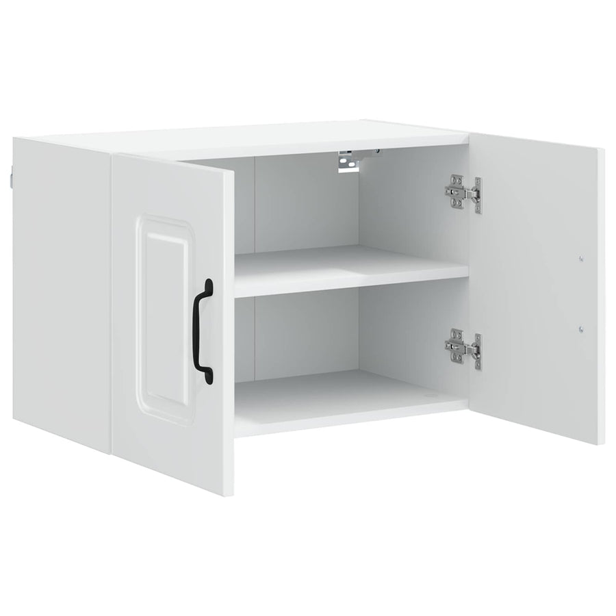 Dishwasher Panel Kalmar 2 pcs High Gloss White Engineered Wood