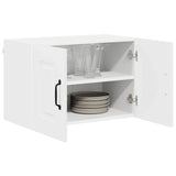Kitchen Wall Cabinet 2 pcs High Gloss White 60 x 31 x 40 cm - Side View