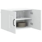 Dishwasher Panel Kalmar 2 pcs High Gloss White Engineered Wood