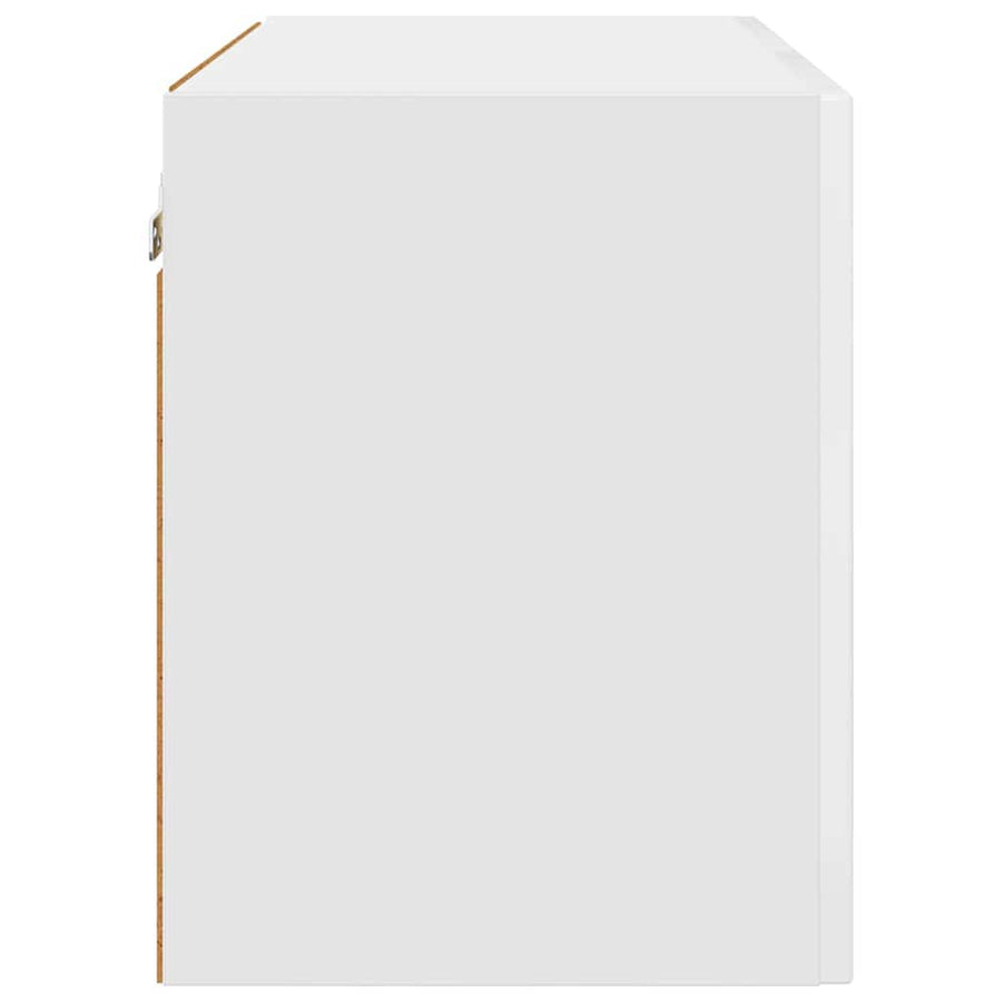 Dishwasher Panel Kalmar 2 pcs High Gloss White Engineered Wood