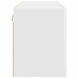 Kitchen Wall Cabinet White 80 x 31 x 40 cm Engineered Wood - Close-Up Angle