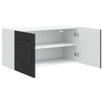 Dishwasher Panel Kalmar Black 80 x 31 x 40 cm Engineered Wood