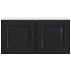 Dishwasher Panel Kalmar Black 80 x 31 x 40 cm Engineered Wood