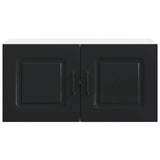 Dishwasher Panel Kalmar Black 80 x 31 x 40 cm Engineered Wood - Rear View