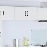 Kitchen Wall Cabinet with Door High Gloss White 80 x 31 x 40 cm