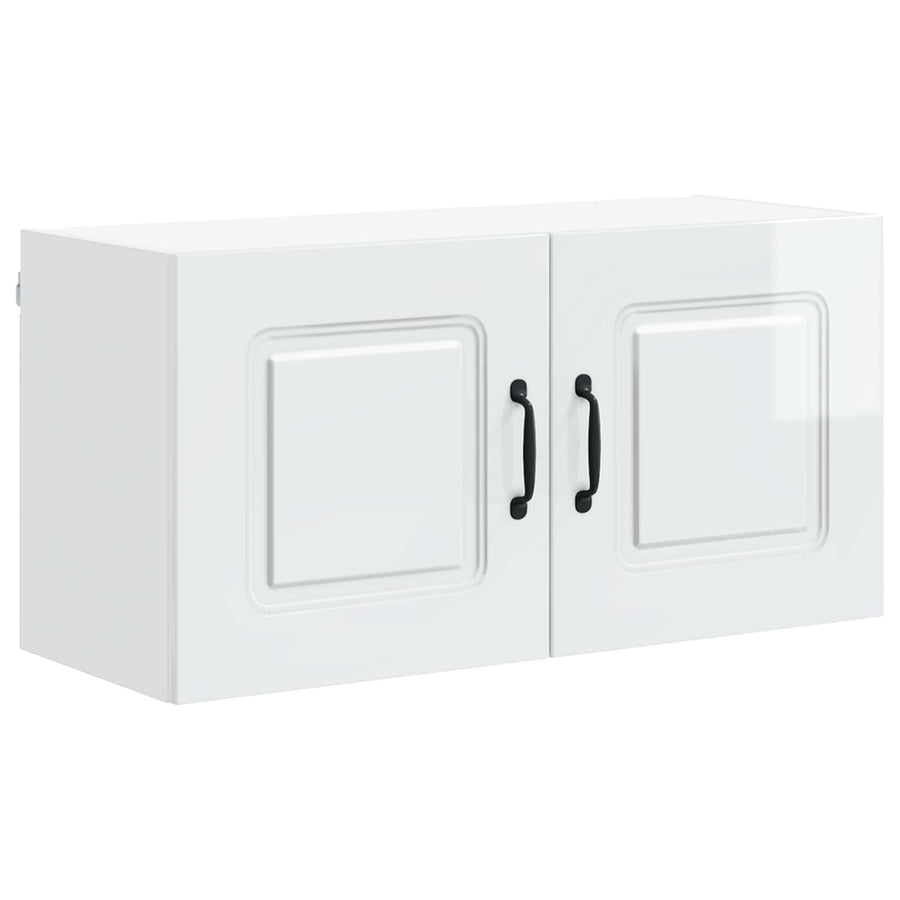 Dishwasher Panel Kalmar High Gloss White 80 x 31 x 40 cm
