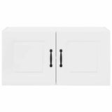 Kitchen Wall Cabinet with Door High Gloss White 80 x 31 x 40 cm - Rear View