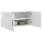 Dishwasher Panel Kalmar High Gloss White 80 x 31 x 40 cm